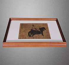 临淄书画装裱配框服务案例